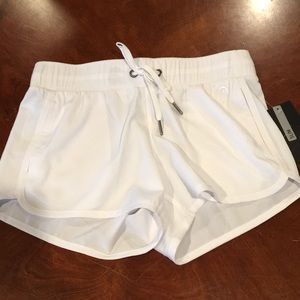 White athletic shorts